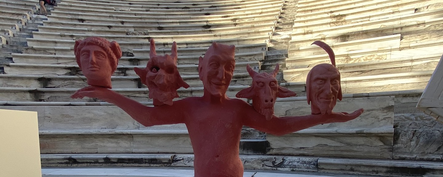Greek Theatre Figure